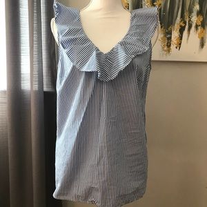 J Crew striped summer shirt